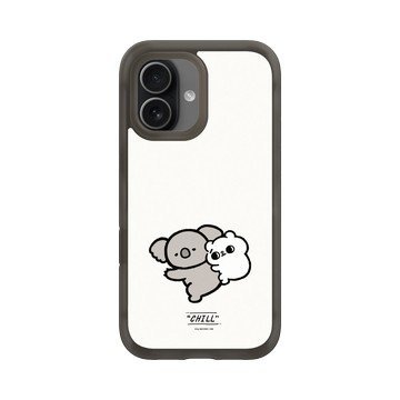 iPhone 17 AirX 本質黑 - 爽爽貓 Song Song Meow by SECOND - 爽爽貓與無尾熊