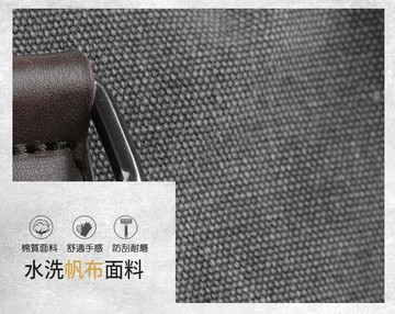 現貨特惠 質感水洗帆布後背包 筆電後背包 電腦後背包 雙肩包 15.6吋(G0011)