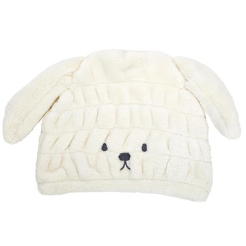 CB JAPAN carari 動物造型超細纖維浴帽 吸水超快速 大人小孩皆可用 材質柔軟觸感舒適  小狗黃  1個