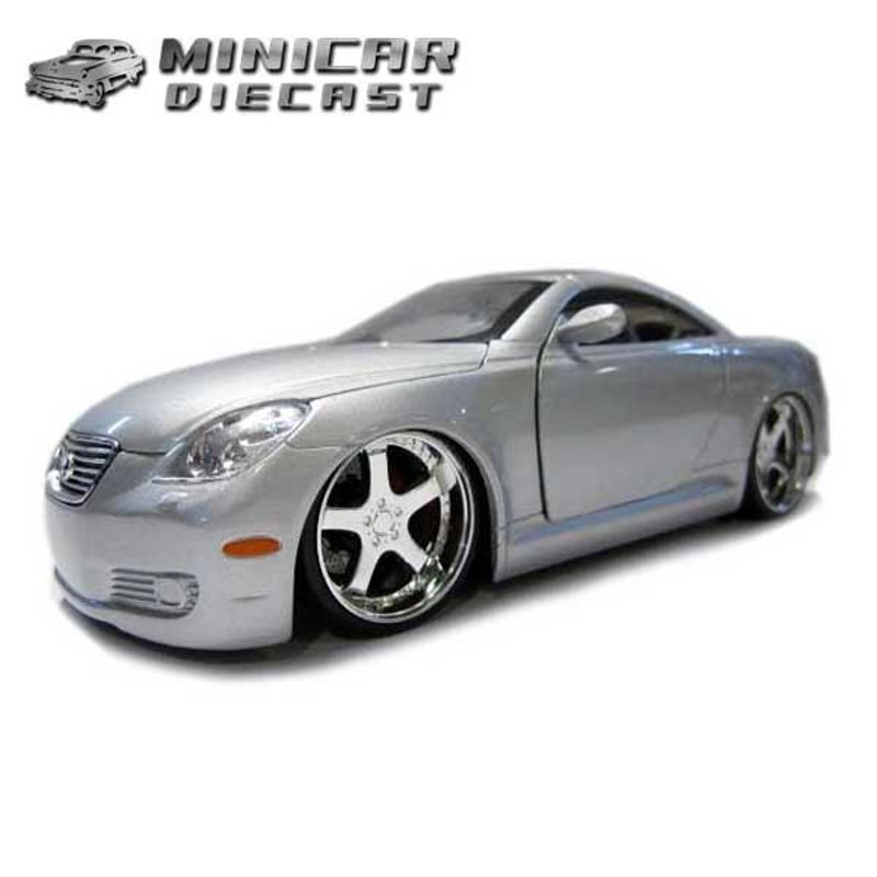 1/24 ミニカー #01 LEXUS SC430 シルバー レクサスSC430 トヨタ TOYOTA