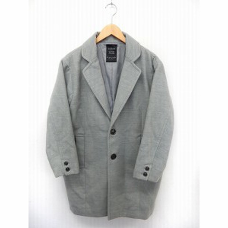 中古 ダブルクローゼット W Closet コート アウター チェスターコート ポケット シンプル グレー St25 レディース 通販 Lineポイント最大1 0 Get Lineショッピング