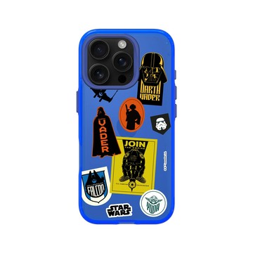 iPhone 16 Pro Clear 激光藍 - 迪士尼-星際大戰 Star Wars - 星球大戰-貼紙系列