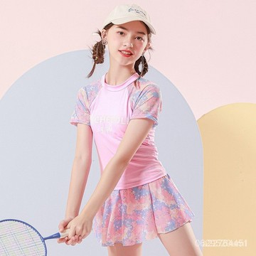 ✅開發票 臺中當天發 兒童泳衣 女童泳裝 大童泳衣 女童泳衣 泳裙 兒童泳裝 短袖遊泳衣 運動型泳衣 親子泳衣 Q04O