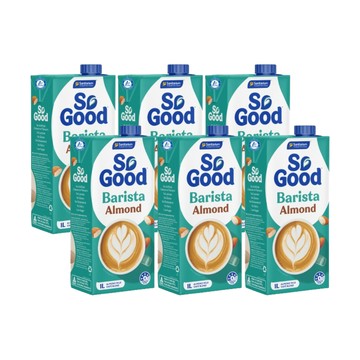 [澳洲 SO GOOD] Barista系列 咖啡師杏仁奶6入組 (1000ml/瓶) (全素)-[澳洲 SO GOOD] Barista系列 咖啡師杏仁奶6入組 (1000ml/瓶) (全素)