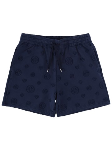 casablanca shorts with logo
