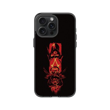 iPhone 15 Pro Max Clear 酷墨灰 - Assassin's Creed - Assassin's Creed® Shadows - Naoe and Yasuke ink