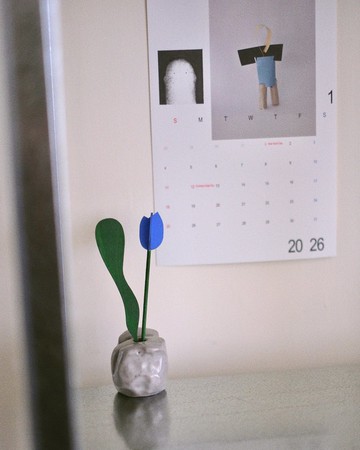 Bloom school木頭花朵擺設/設計師山口崇多