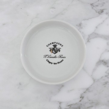 法國復古 Champagne P. Lassalle-Hanin 陶瓷小碟