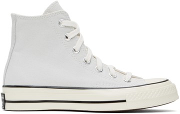 Converse 灰色 Chuck 70 Vintage Canvas 高帮运动鞋