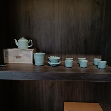 精致汝瓷傳承楊聚斌窯精致弘文陶瓷整功夫茶具裝茶具裝家用茶具