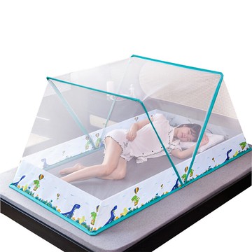 年新款可折疊蚊帳家用免安裝方便拆洗無需支架宿舍網紅便捷式