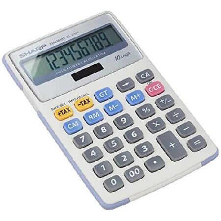 SHARP SEMI-DESK CALCULATOR EL334FB