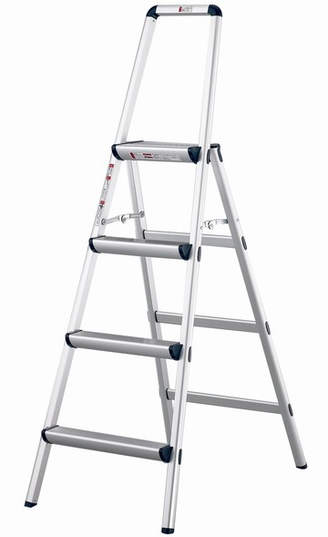 【銳冠】L-04F鋁製 折疊梯 家用梯 扶手梯
