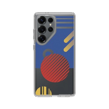 Galaxy S25 Ultra Clear 透明 - NASA - Arp 142 Galaxies - Bauhaus Style