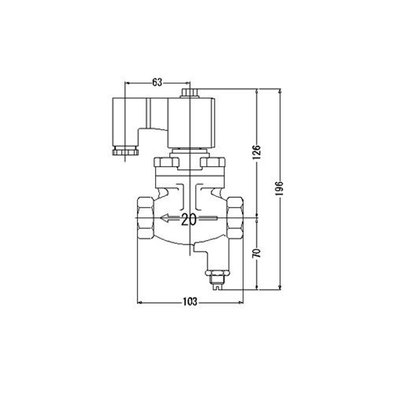 FMバルブ製作所 定水位弁用電磁弁 PSV-2 20 ※画像は代表画像を使用している場合があります。ご注文の際は商品名をご確認ください。 - 3