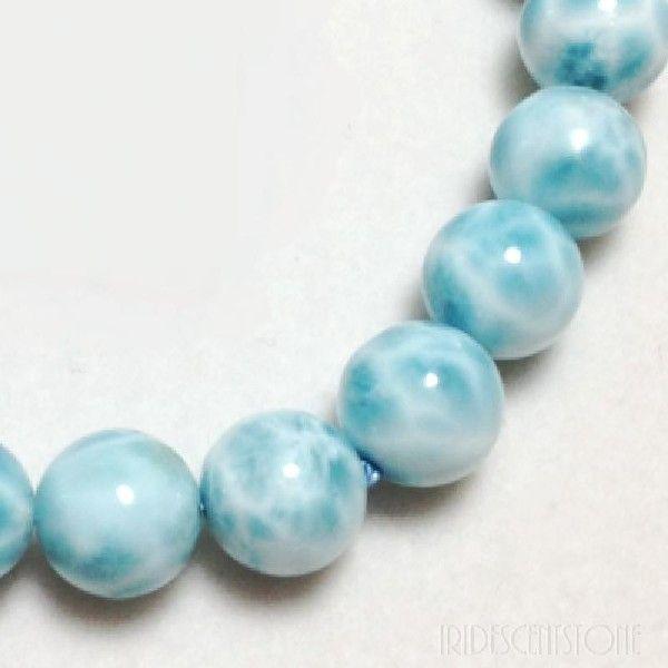 パワーストーン／ラリマー　ブレスレット8.5mm玉 larimar