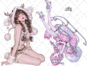 原創貼紙 no.7612 人物貼紙 原創貼紙 人物貼紙 女孩貼紙 原創人物貼紙