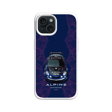 iPhone 15 SolidX 白 - Alpine - Alpine Sim Racing A110 R