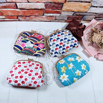 多款 雙層口金包 口金零錢包 日式和風口金包