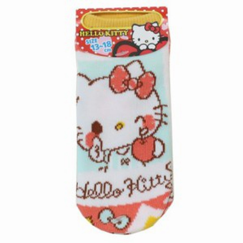 ハローキティ 子供用 靴下 キッズ ソックス フォト サンリオ キャラクター グッズ メール便可 通販 Lineポイント最大1 0 Get Lineショッピング