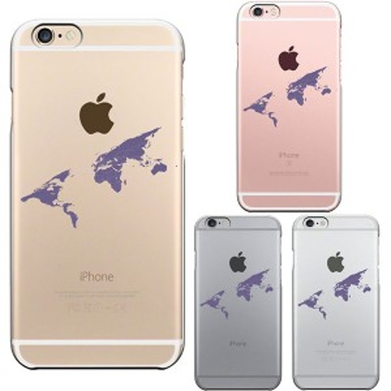 Iphone 6s 6 ケース ハードケース クリア ジャケット 世界地図 アイフォン シックスエス シックス カバー スマホケース 通販 Lineポイント最大5 0 Get Lineショッピング