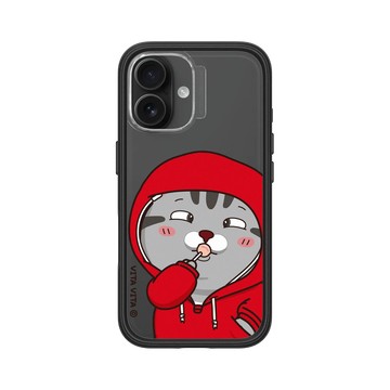 iPhone 16 Mod NX 黑 - VITA VITA．塔仔是隻貓 - 吃到鬥雞眼款