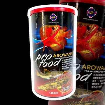 UP 雅柏 龍魚 大型魚飼料 大型魚 龍魚飼料 紅尾鴨嘴 恐龍 六間 血鸚鵡 財神 羅漢 銀帶 紅龍 1450ml