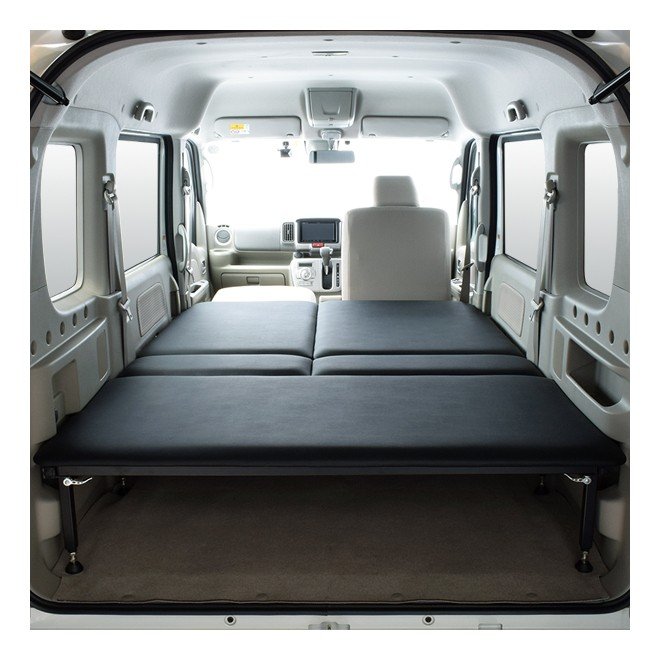 エブリィワゴン Da17w ベッドキット レザー タイプ クッション材mm エブリイ車中泊 ベットキット エブリー車中泊マット 通販 Lineポイント最大0 5 Get Lineショッピング