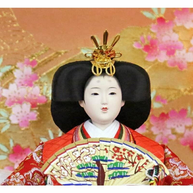 雛人形 久月 ひな人形 雛 ケース飾り 親王飾り よろこび雛 小十