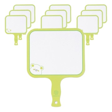 minhwashop 手把白板 I230011A  綠色  10個