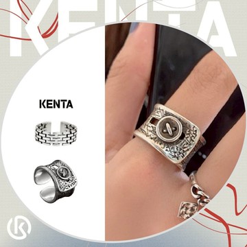 🌾健太選物🌾圍城摺頁戒指 開口戒指 戒指男生 戒指女 搞怪戒指 戒只 可調節 個性飾品 中性飾品