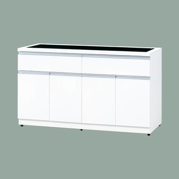 【唯熙傢俱】貝拉白色5尺餐櫃