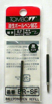 TOMBOW 蜻蜓牌氣壓隨寫筆替蕊(黑色)