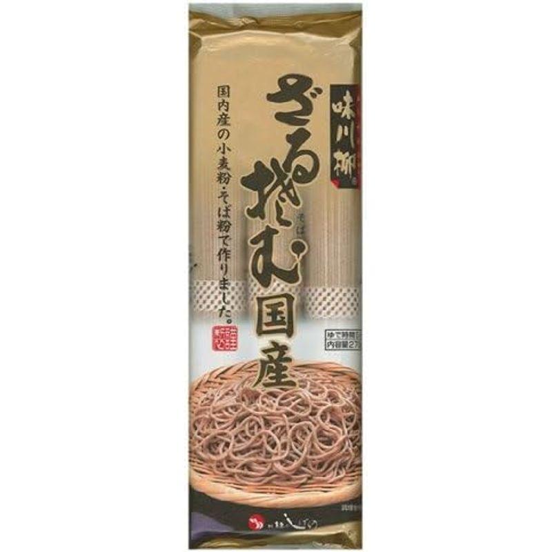 茂野製麺 味川柳ざるそば国産 270g×2袋