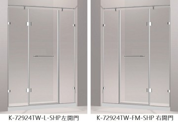 【麗室衛浴】美國KOHLER TRILOGY系列 一字型兩固一活 K-72924TW-L-SHP