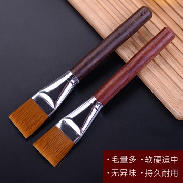 茶盤刷子不易掉毛茶刷黑檀花梨木掃茶筆養壺筆茶臺茶道茶具配件