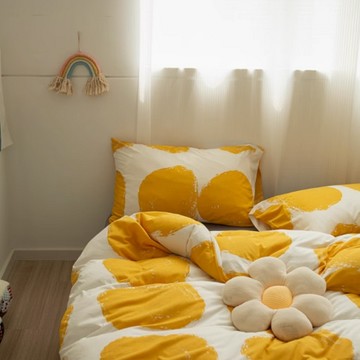 AGAPE雅家倍 - MIT舒柔棉床包組-小太陽