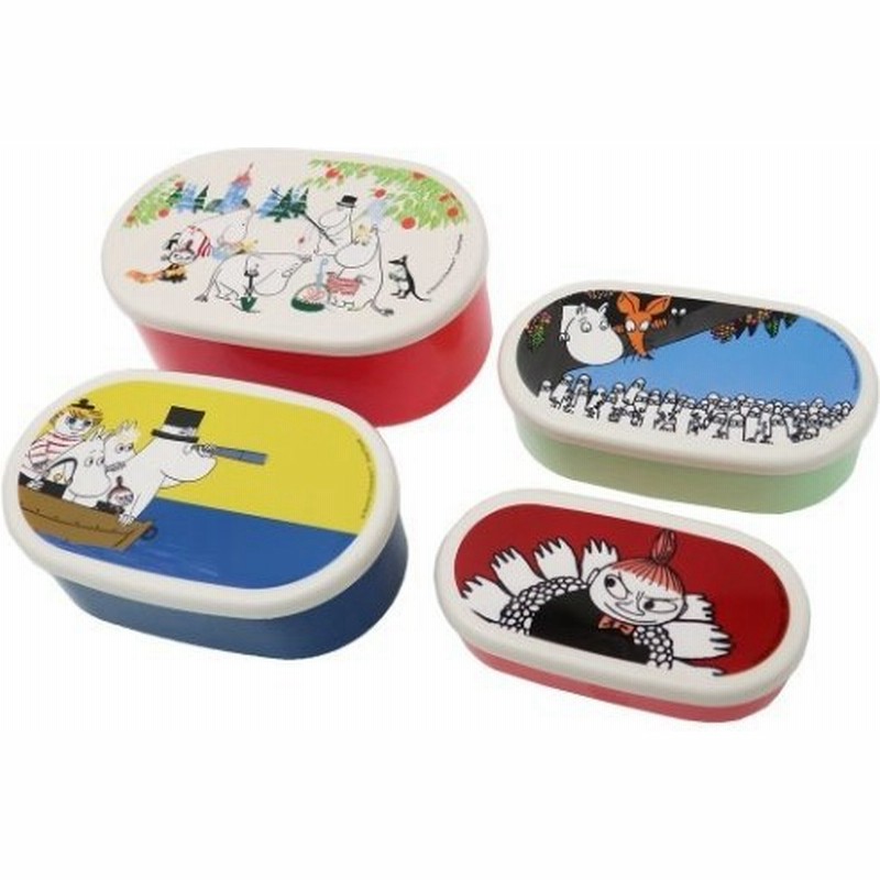 弁当箱 ムーミン ミイ 4個セット 4段 ランチボックス 入れ子 日本製 通販 Lineポイント最大0 5 Get Lineショッピング