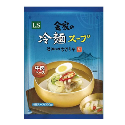 LS金家の冷麺スープ(300g1人前) 冷麺スープ 冷麺 麺料理 韓国麺 韓国食材 韓国食品