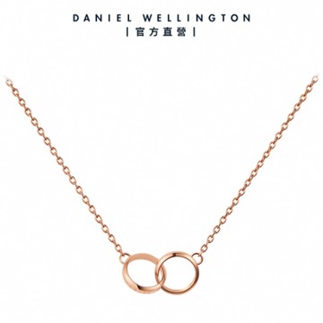 Daniel Wellington DW 項鍊 Elan Unity 摯愛無限項鍊 玫瑰金 DW00400166