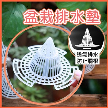 【台灣現貨】錐形排水墊片 盆栽透氣墊片 瀝水墊片 花盆墊片 透氣防爛根 盆栽濾網