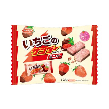 Yuraku Strawberry Thunder Mini Bar 128g