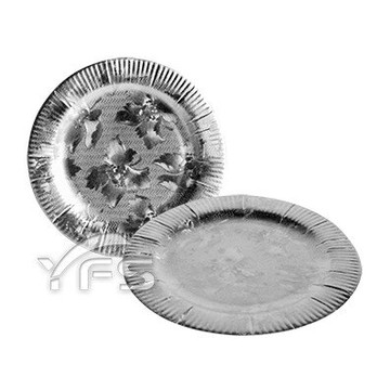 6吋鋁紙盤 (紙盤/免洗盤/蛋糕紙盤/生日蛋糕盤/甜點盤/宴會盤)【裕發興包裝】JS121