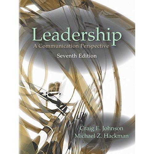 Leadership: A Communication Perspective