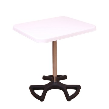 DFhouse 克萊文-四方塑鋼洽談桌71x59x75.5CM