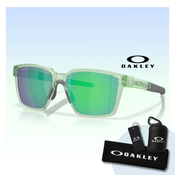 【Oakley】Actuator SQ 運動太陽眼鏡(OO9430-02 Prizm Jade 鏡片)
