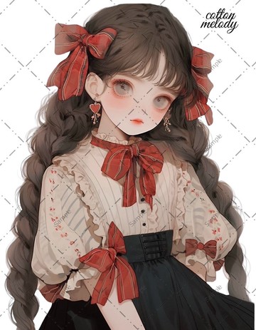 原創貼紙 no.618 人物貼紙 原創貼紙 人物貼紙 女孩貼紙 原創人物貼紙