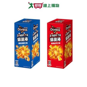 多力多滋爆脆玉米捲系列(爆濃起司/爆蒜濃蝦)(60G/盒)【愛買】