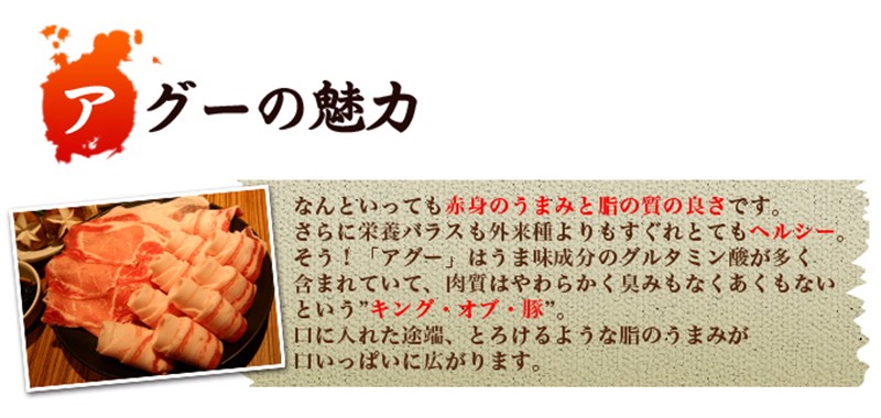 やんばる島豚あぐー 黒豚 肩ロース しゃぶしゃぶ用 300g 沖縄 土産 アグー 貴重 肉