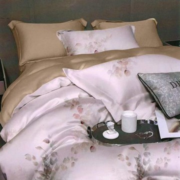 FOADI 60s100% 萊賽爾/天絲/涼感/四件式兩用被床包組(雙人-南橋枝)